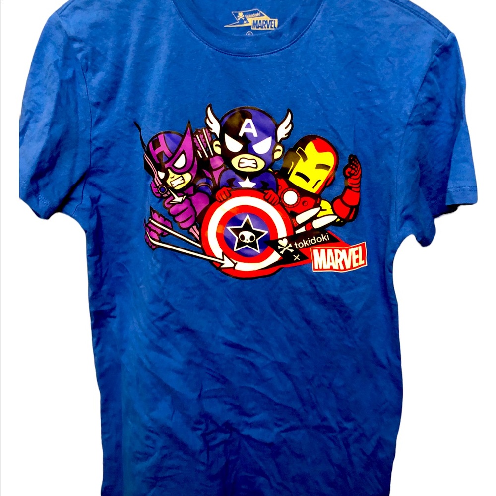 Tokidoki Marvel avengers shirt